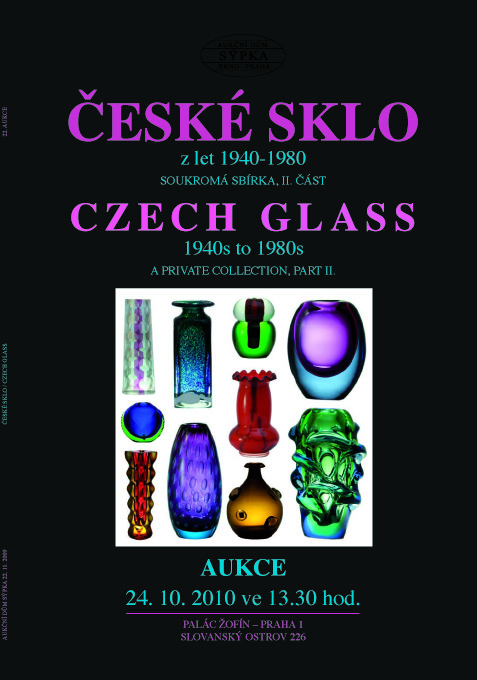 Objednávka katalogu České sklo2 z let 1940-1980