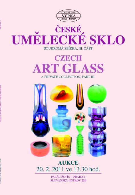 Katalog České umělecké sklo